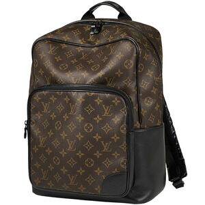 Louis Vuitton Dean Backpack Daypack Monogram Macassar Brown